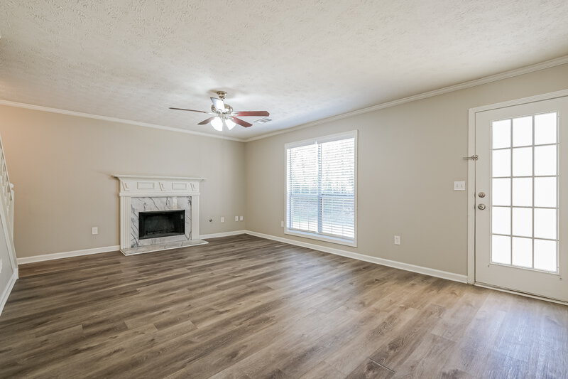 2,570/Mo, 1370 Ox Bridge Way Lawrenceville, GA 30043 Living Room View