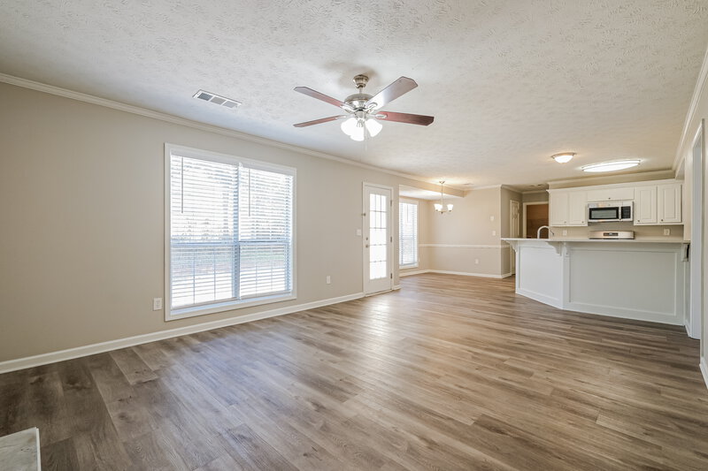 2,570/Mo, 1370 Ox Bridge Way Lawrenceville, GA 30043 Living Room View 2