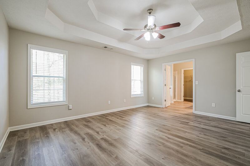 2,570/Mo, 1370 Ox Bridge Way Lawrenceville, GA 30043 Main Bedroom View 2