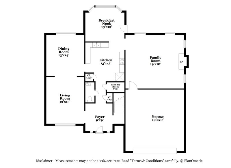 3,340/Mo, 1137 Bowlin Dr Locust Grove, GA 30248 Floor Plan View