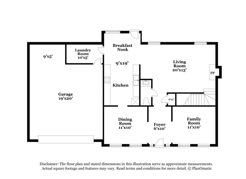 3,020/Mo, 130 Bridgemill Dr Hampton, GA 30228 Floor Plan View