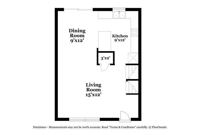 2,025/Mo, 876 Highland Ter NE Marietta, GA 30066 Floor Plan View