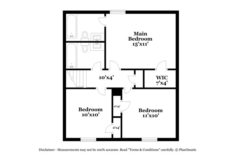 2,025/Mo, 876 Highland Ter NE Marietta, GA 30066 Floor Plan View 2