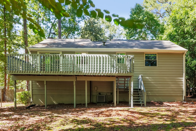 2,215/Mo, 5099 Stone Trce Stone Mountain, GA 30083 Rear View