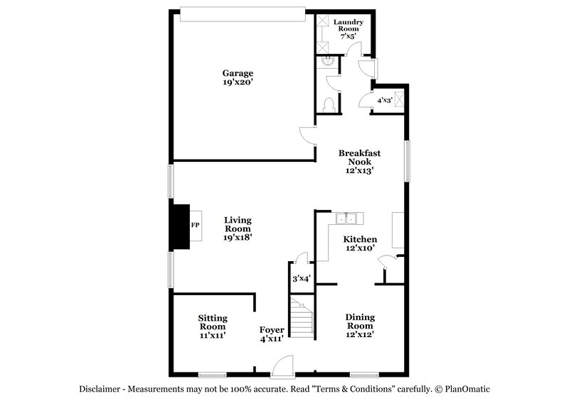 2,450/Mo, 3264 Tiara Cir Atlanta, GA 30311 Floor Plan View