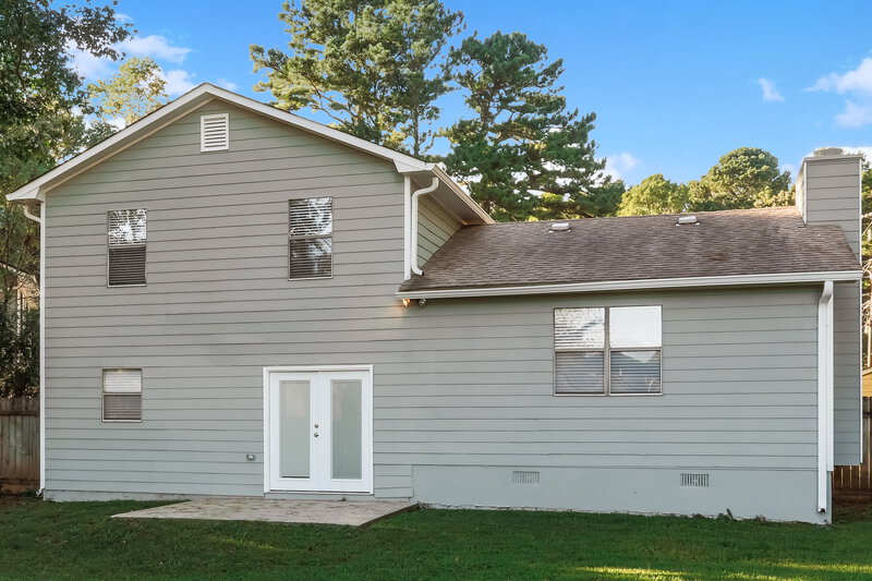 1,720/Mo, 5487 Forest Pines Dr Lithonia, GA 30058 Rear View