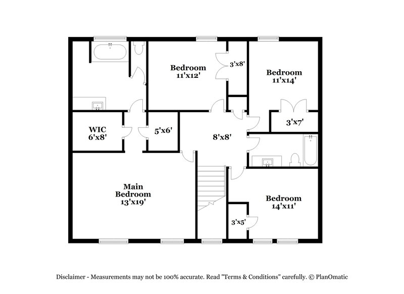2,485/Mo, 1413 Cater Ct Riverdale, GA 30296 Floor Plan View 2