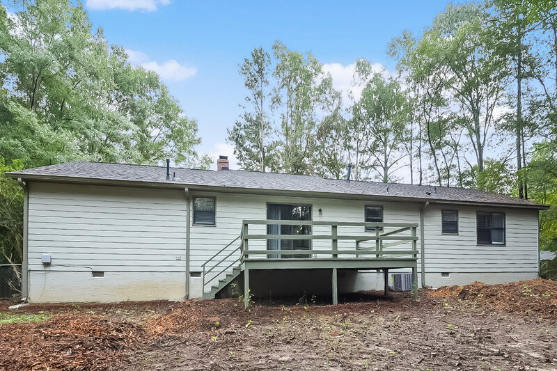 1,855/Mo, 4160 Woodcrest Dr Powder Springs, GA 30127 Rear View