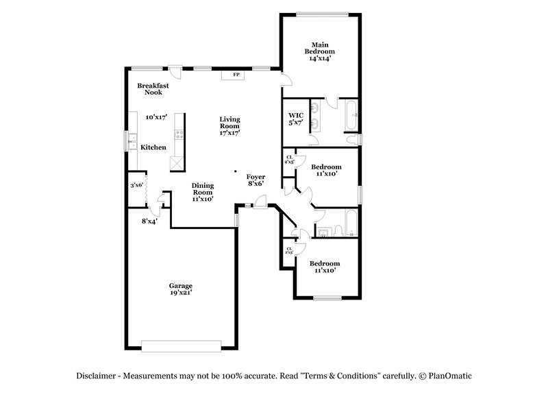 2,145/Mo, 154 Fairhaven Trl Fairburn, GA 30213 Floor Plan View
