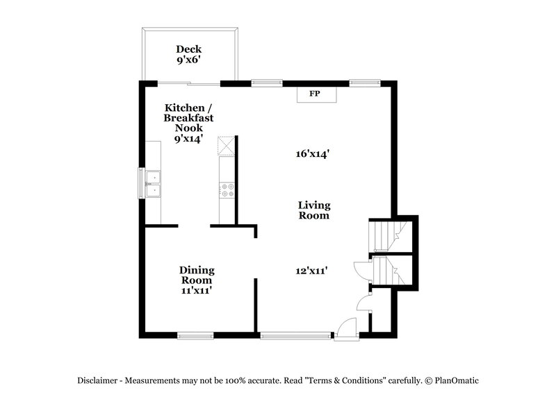 2,045/Mo, 4110 Cranwood Dr College Park, GA 30349 Floorplan View