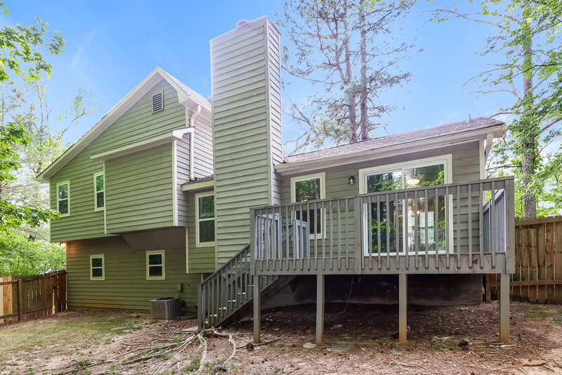 2,110/Mo, 4110 Cranwood Dr College Park, GA 30349 Rear View