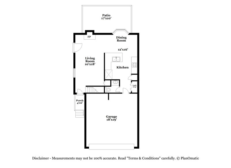 2,230/Mo, 2807 Pine Valley Way NW Kennesaw, GA 30152 Floor Plan View