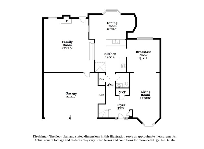 2,350/Mo, 9468 Deer Crossing Trce Jonesboro, GA 30236 Floor Plan View