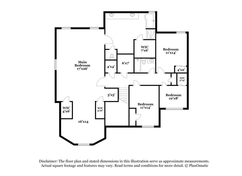 2,350/Mo, 9468 Deer Crossing Trce Jonesboro, GA 30236 Floor Plan View 2