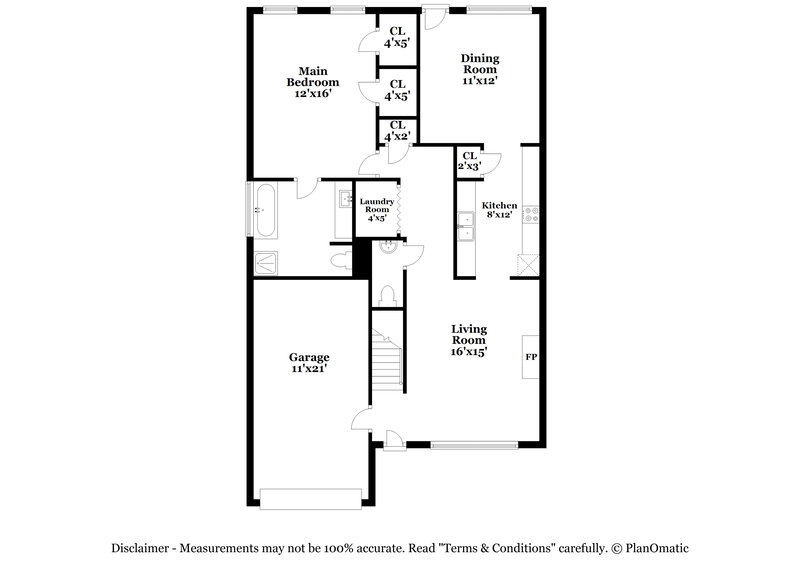 1,955/Mo, 4423 Ravenwood Dr Union City, GA 30291 Floor Plan View