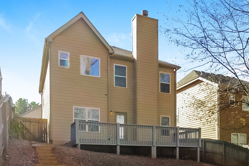 2,110/Mo, 517 Broughton Dr Canton, GA 30114 Rear View