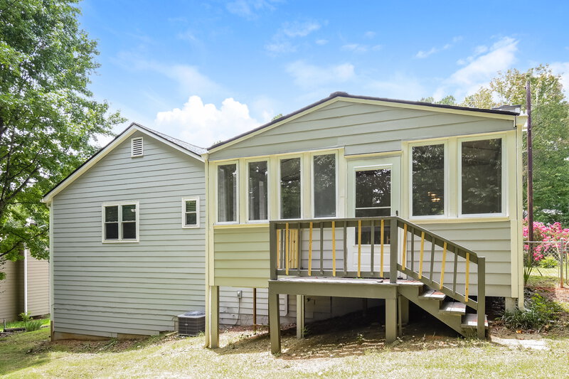 2,250/Mo, 1053 Coker Circle NW Kennesaw, GA 30144 Rear View