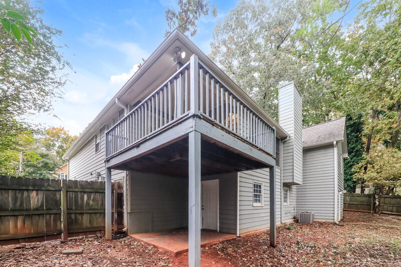 1,950/Mo, 37 White Oak Dr SE Cartersville, GA 30121 Rear View