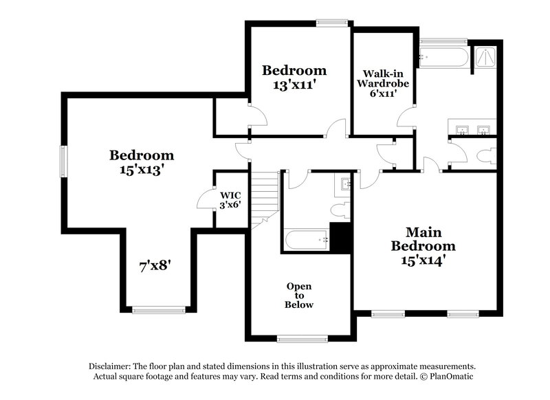 2,195/Mo, 4310 Macy Ct Douglasville, GA 30135 Floor Plan View 2