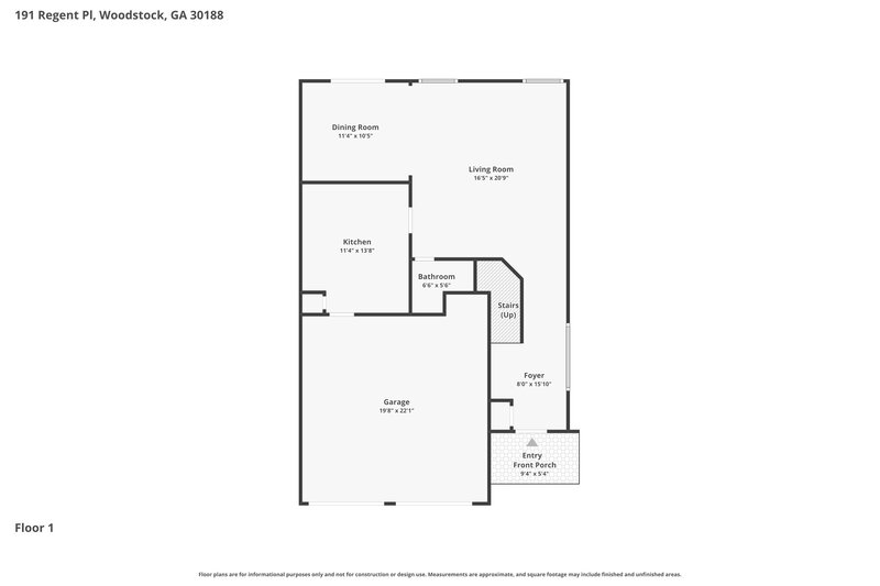 2,080/Mo, 191 Regent Pl Woodstock, GA 30188 Floor Plan View