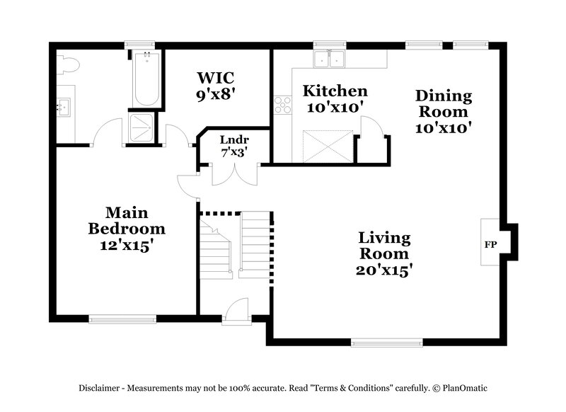 2,000/Mo, 3827 Waldrop Hills Dr Decatur, GA 30034 Floor Plan View