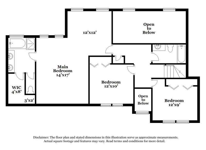 2,525/Mo, 6062 Farmwood Way SE Mableton, GA 30126 Floor Plan View 2
