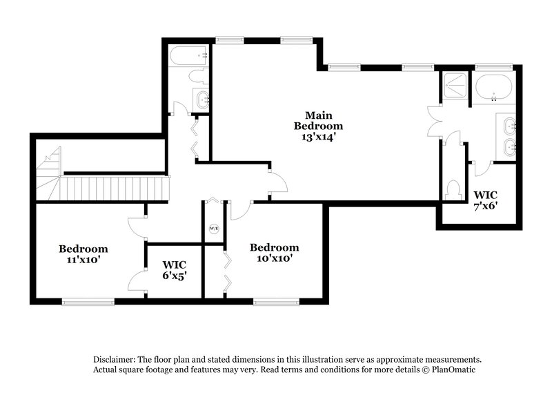 2,330/Mo, 7144 Springchase Way Austell, GA 30168 Floor Plan View