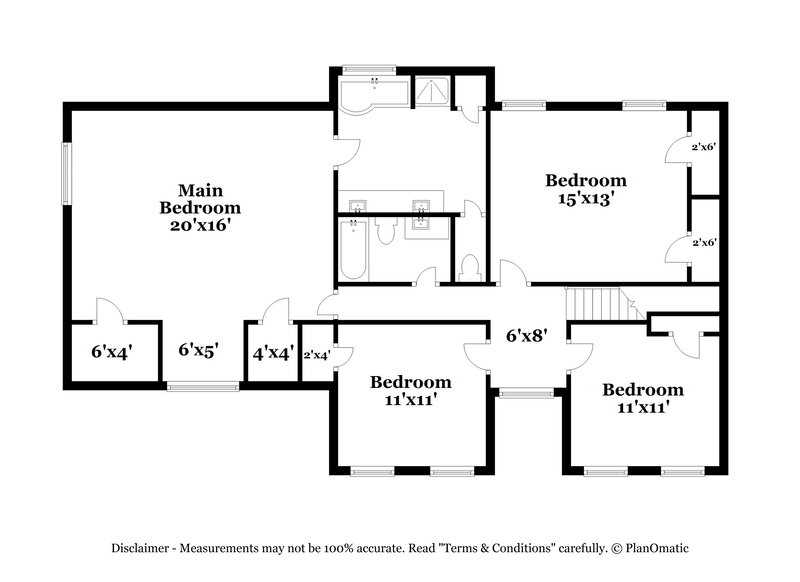 2,190/Mo, 1171 Misty Meadows Way Hampton, GA 30228 Floor Plan View 2