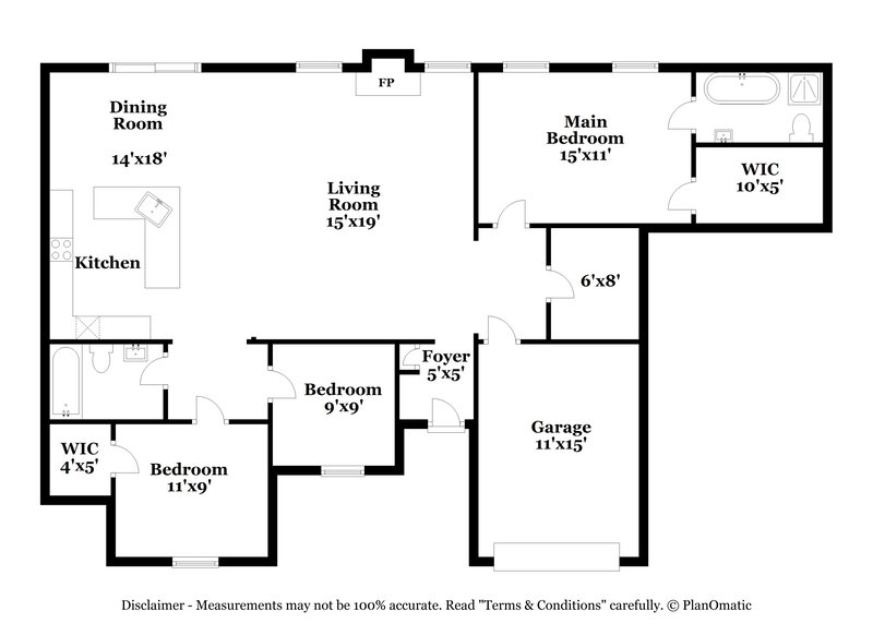 2,870/Mo, 215 Village Park Dr Newnan, GA 30265 Floor Plan View