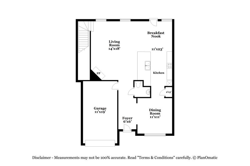 2,275/Mo, 5845 Grande River Rd Atlanta, GA 30349 Floor Plan View