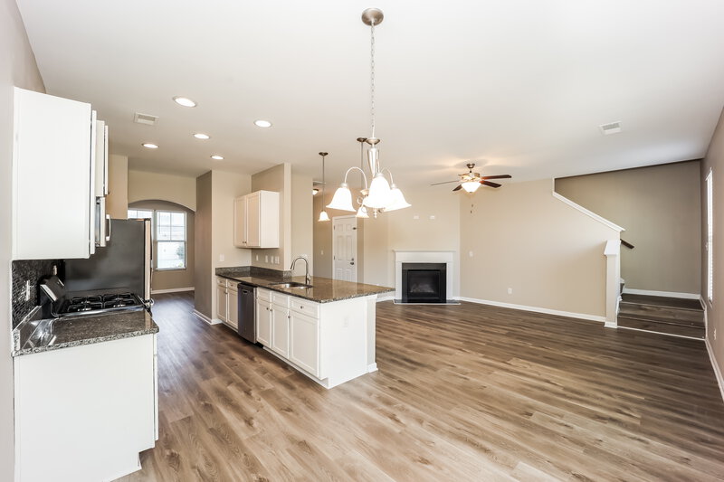 2,275/Mo, 5845 Grande River Rd Atlanta, GA 30349 Kitchen View 2
