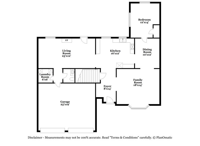 2,920/Mo, 7531 Sugarcreek Dr Riverdale, GA 30296 Floor Plan View 2