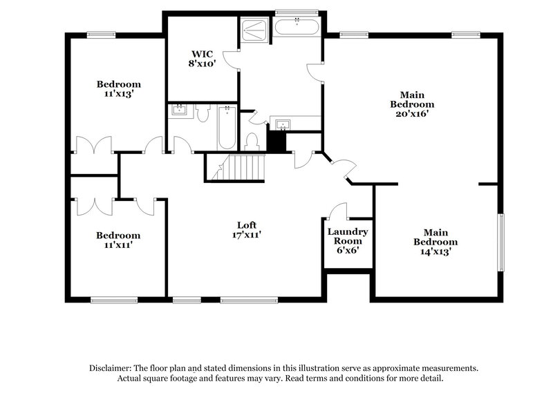 3,560/Mo, 4021 Castle Way Fairburn, GA 30213 Floor Plan View 2