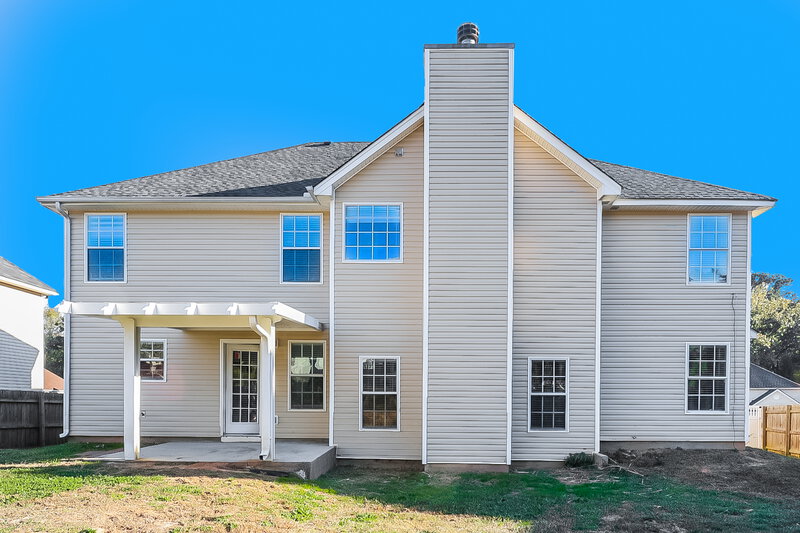 3,560/Mo, 4021 Castle Way Fairburn, GA 30213 Rear View