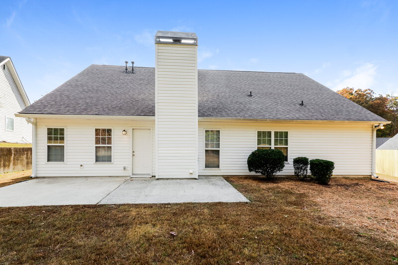 2,390/Mo, 820 Chapel Hill Dr Lawrenceville, GA 30045 Rear View