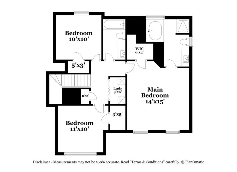 2,205/Mo, 4382 Raptor Pl Snellville, GA 30039 Floor Plan View 2