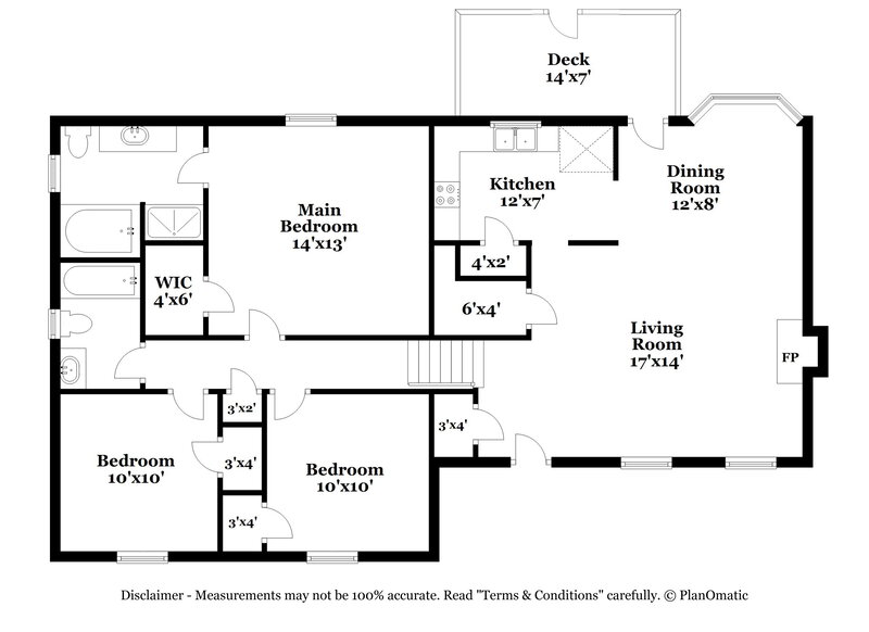 1,875/Mo, 430 Ivy Crest Dr Dallas, GA 30157 Floor Plan View