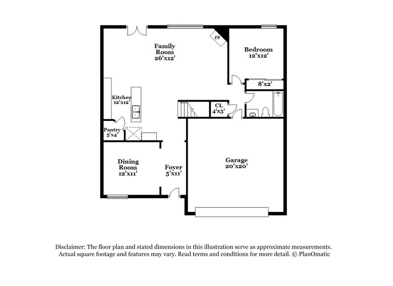 2,415/Mo, 213 Hollyhock Ln Dallas, GA 30132 Floor Plan View