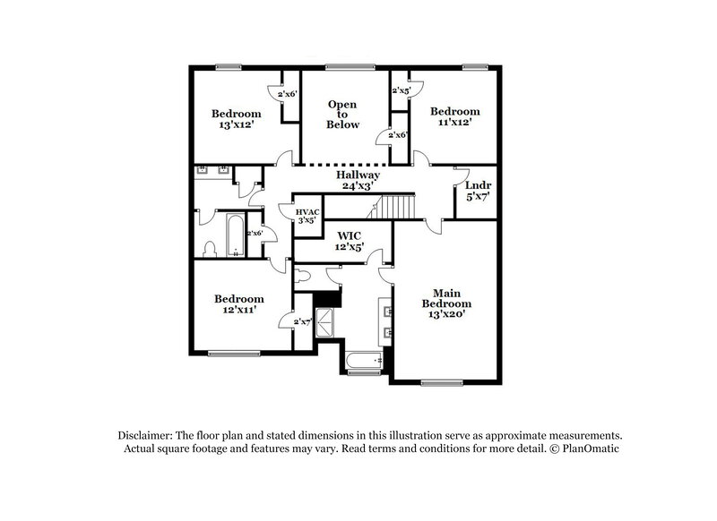 2,415/Mo, 213 Hollyhock Ln Dallas, GA 30132 Floor Plan View 2
