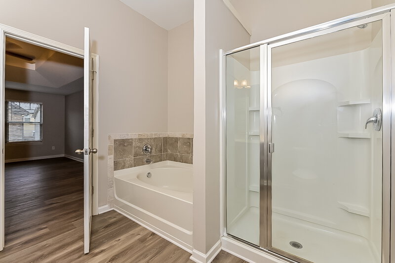 2,060/Mo, 3997 Tyne Ct Atlanta, GA 30349 Main Bathroom View 2