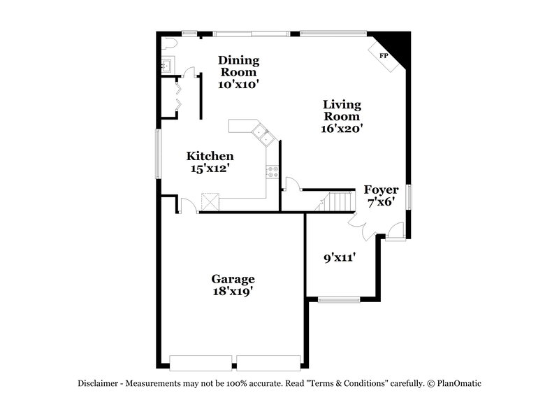 2,305/Mo, 3272 Saville St SW Atlanta, GA 30331 Floor Plan View