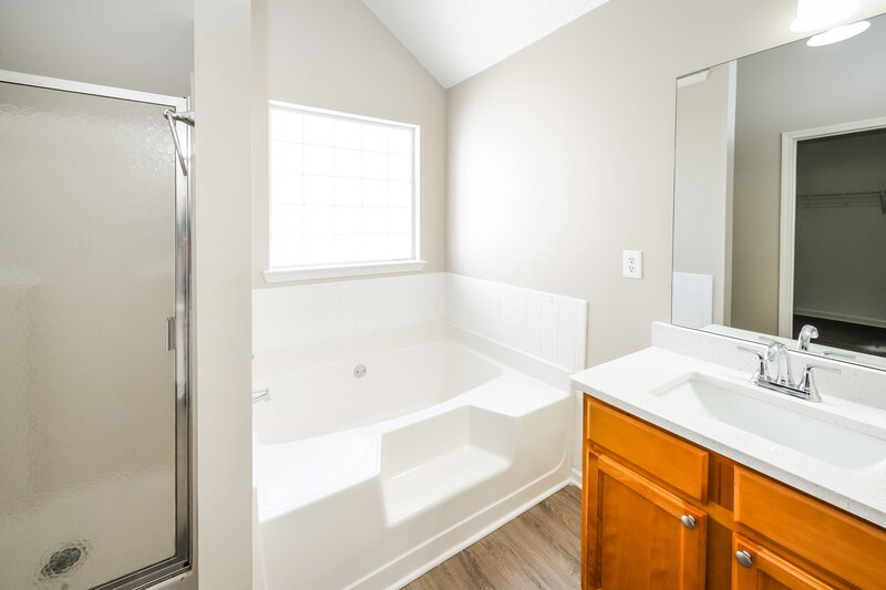 3,020/Mo, 1580 Potomac Ct Atlanta, GA 30349 Main Bathroom View