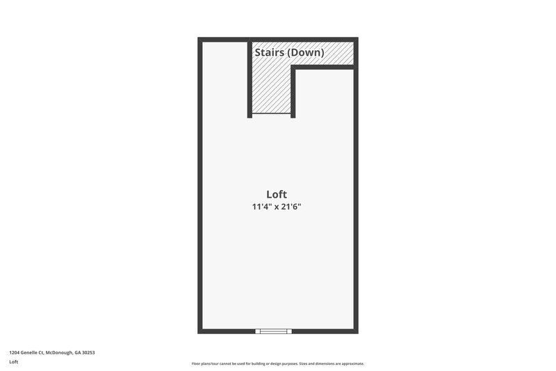 2,100/Mo, 1204 Genelle Ct. McDonough, GA 30253 Floor Plan View 2