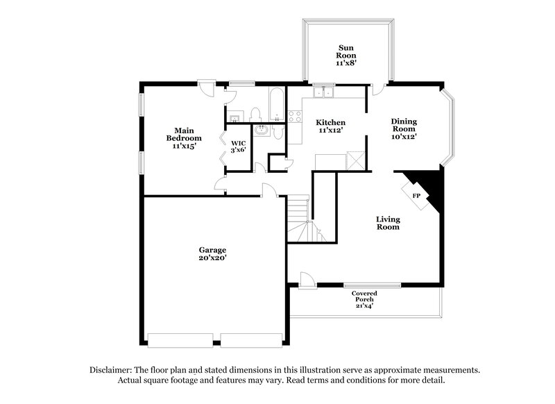 1,720/Mo, 130 Bear Run Ct Palmetto, GA 30268 Floor Plan View