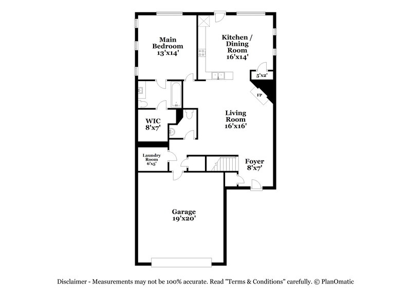 2,200/Mo, 427 Topaz Dr Dallas, GA 30132 Floor Plan View