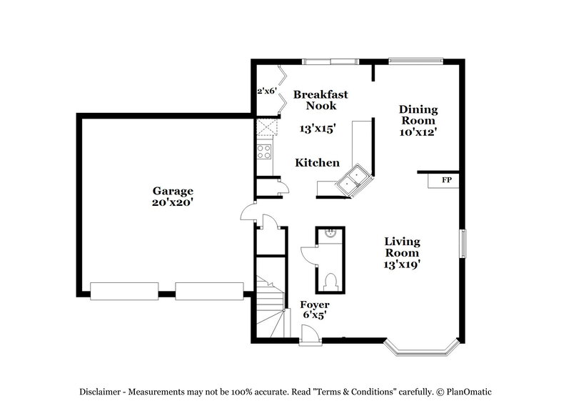 2,200/Mo, 871 Springchase Dr Austell, GA 30168 Floor Plan View