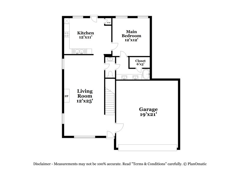 1,910/Mo, 200 Lafayette St Dallas, GA 30157 Floor Plan View