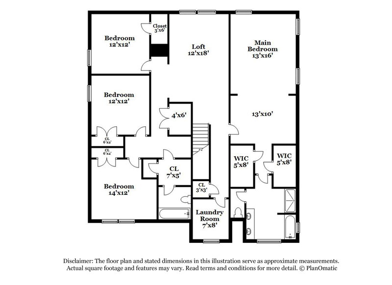 2,680/Mo, 163 Possum Creek Ln Dallas, GA 30132 Floor Plan View 2