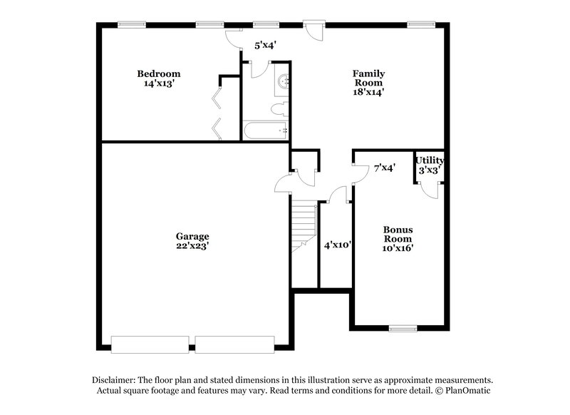 2,095/Mo, 2376 Carousel Park Dr Morrow, GA 30260 Floorplan View