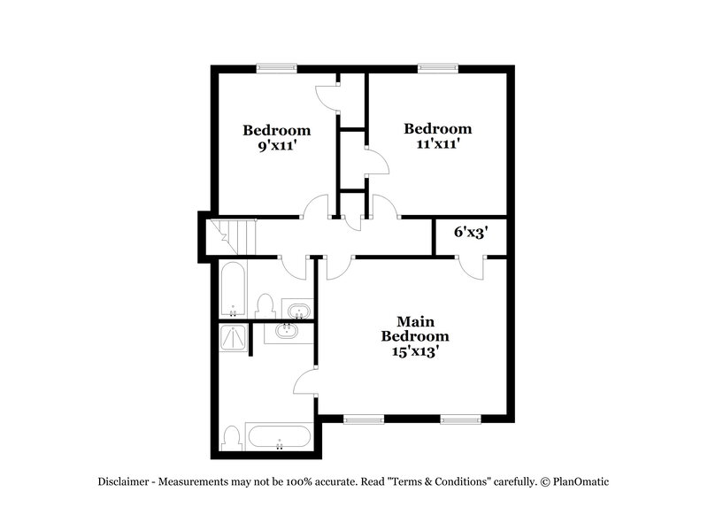 1,825/Mo, 233 Northbridge Dr Stockbridge, GA 30281 Floor Plan View 2